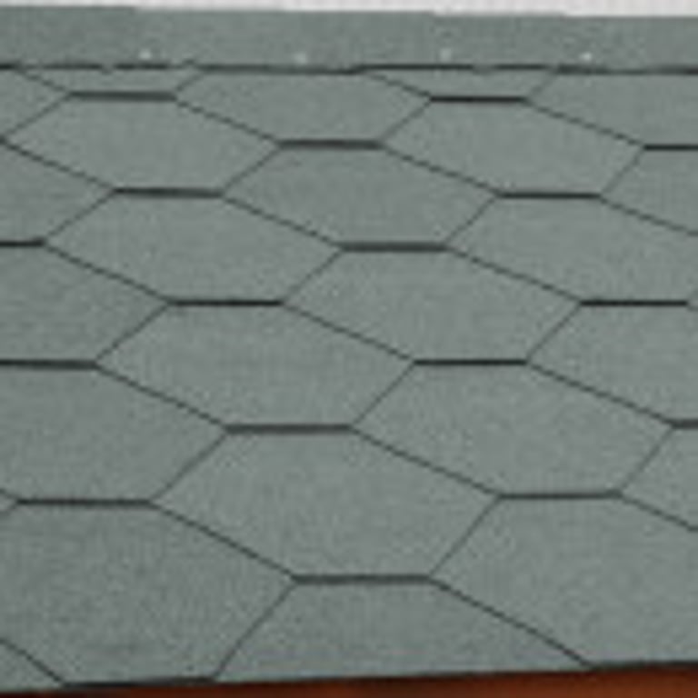 Bitumen Felt Tiles - Green roof option